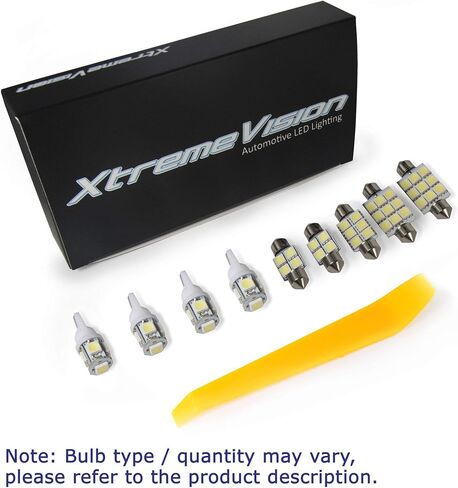 XtremeVision Interior LED for Fiat 500 2012-2015 (3 Pieces) Cool White Interior LED Kit + Installation Tool in Saudi Arabia