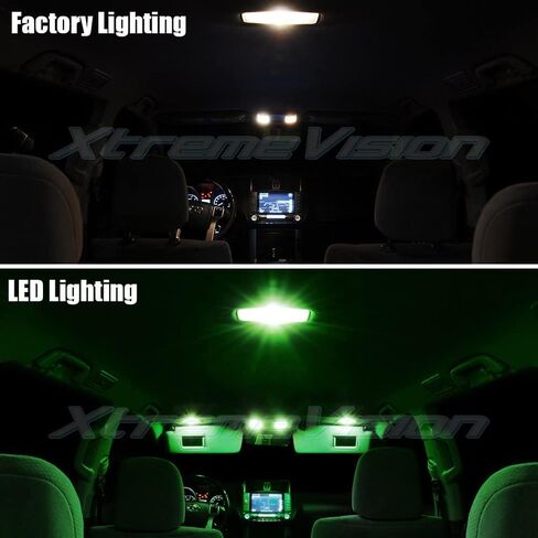 XtremeVision Interior LED for Fiat 500 2012-2015 (3 Pieces) Cool White Interior LED Kit + Installation Tool in Saudi Arabia