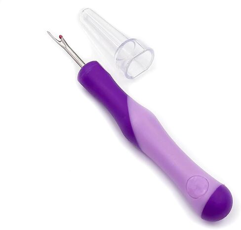 2Pcs Sewing Seam Rippers Seam Thread Removers Stitch Rippers Unpicker Tools,Rubber Seam Ripper Ergonomic Grip Thread Stitch Remover for Sewing Crafting Removing Threads Tools in Saudi Arabia