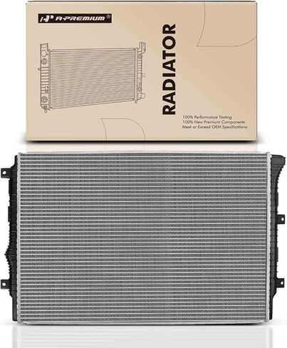 A-Premium Engine Coolant Radiator Assembly Compatible with Volkswagen Jetta 2013-2018, Passat 2014-2019, Beetle 2014-2019, L4 1.8L 2.0L, Replace# 5C0121251H in Saudi Arabia