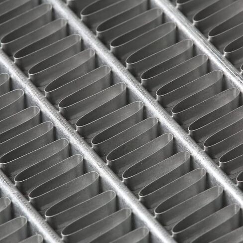 DNA Motoring OEM-RA-13348 مشعاع تبريد من الألومنيوم على طراز المصنع متوافق مع 2013 Infiniti JX35 / 14-19 QX60 AT، 29-7/16 بوصة عرض × 19-9/16 بوصة ارتفاع × 15/16 بوصة عمق، 1-3/8 بوصة مدخل / مخرج 1-3/8 بوصة in Kuwait