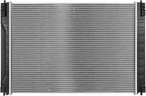 DNA Motoring OEM-RA-13348 مشعاع تبريد من الألومنيوم على طراز المصنع متوافق مع 2013 Infiniti JX35 / 14-19 QX60 AT، 29-7/16 بوصة عرض × 19-9/16 بوصة ارتفاع × 15/16 بوصة عمق، 1-3/8 بوصة مدخل / مخرج 1-3/8 بوصة in Kuwait