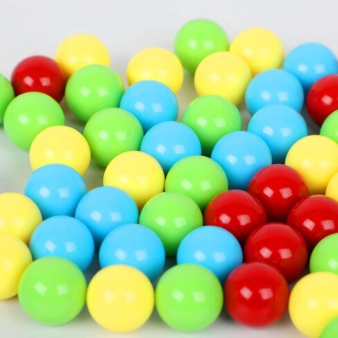 Laviesto Game Replacement Balls, 60 Pieces Game Replacement Marbles Balls Compatible with Hungry Hungry Hippos(4 Colors of Red, Blue,Yellow and Green) in Kuwait
