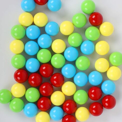 Laviesto Game Replacement Balls, 60 Pieces Game Replacement Marbles Balls Compatible with Hungry Hungry Hippos(4 Colors of Red, Blue,Yellow and Green) in Kuwait