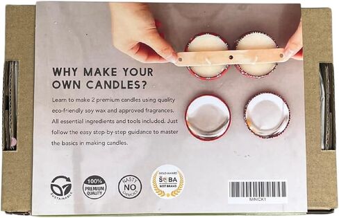 Craftiviti Soy Wax Candle Making Kit - DIY Mini Crafti-Kit in Kuwait