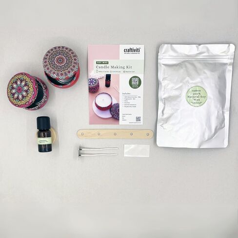 Craftiviti Soy Wax Candle Making Kit - DIY Mini Crafti-Kit in Kuwait