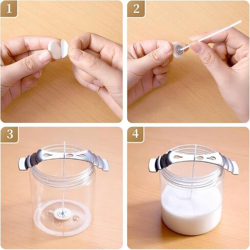 480pcs Candle Wick Stickers Heat Resistance Double-Sided Stickers for Candle Making,20mm in Kuwait