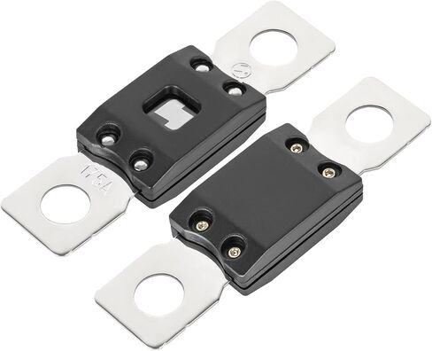 Scelrin 2Pcs 125A MEGA/AMG Fuse, High Current Bolt-on Fuse for Cars, Trucks, Construction Vehicles, Buses, Caravans Cars, Boats (125A) in Saudi Arabia