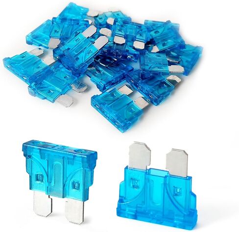 20Pcs 15 Amp Standard Car Fuses, Automotive Replacement Fuses (ATO/APR/ATS), Mini Blade Style Fuses Compatible with RV, Automotive, Trucks, Motorcycle, Camper, SUV, Boat(15 AMP/32V) in Saudi Arabia