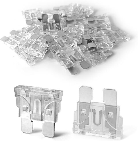 20Pcs 15 Amp Standard Car Fuses, Automotive Replacement Fuses (ATO/APR/ATS), Mini Blade Style Fuses Compatible with RV, Automotive, Trucks, Motorcycle, Camper, SUV, Boat(15 AMP/32V) in Saudi Arabia