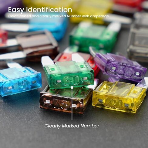 500 pcs 5A Mini Blade Fuse, Automotive Fuse for Car Truck in Saudi Arabia