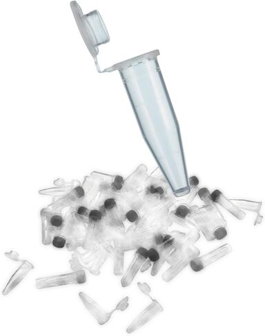 1.5 مل، أنبوب صغير، عالي الختم، قاع مسطح، غطاء خفيف الملمس، طبيعي 131-815C in Kuwait