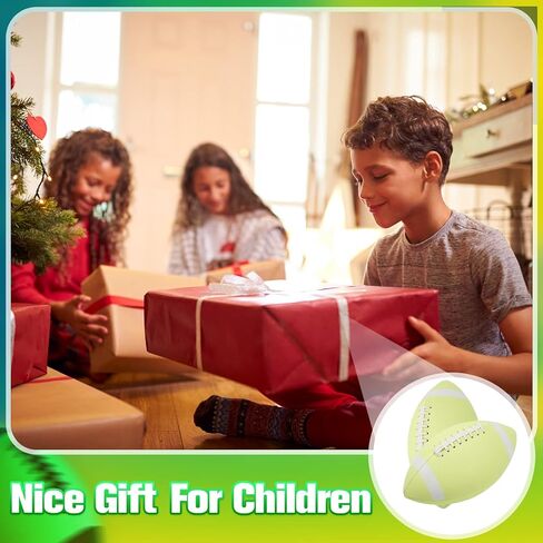 قطعتين من كرات القدم المتوهجة في الظلام من تشالينا، لعبة كرة قدم مضيئة، كرات رياضية صغيرة مضيئة هدايا مقاس الشباب للأولاد والمراهقين والبالغين in Kuwait