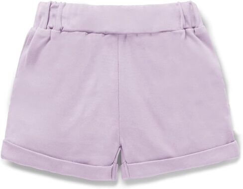 Haloumoning Baby Girls Ruffle Shorts Toddler Summer Cute Elastic Waist Short Pants with Pockets in Saudi Arabia