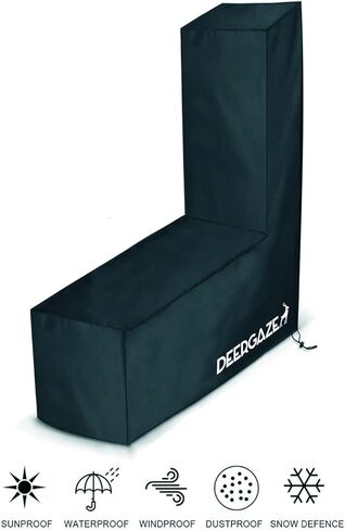 غطاء آلة بيضاوية الشكل من DEERGAZE للمنزل وصالة الألعاب الرياضية. غطاء مدرب التمرين للاستخدام الداخلي والخارجي in Kuwait