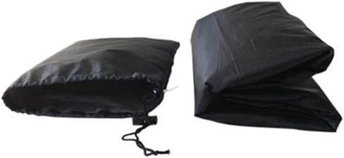 Bike Cover Waterproof Outdoor Bicycle Covers for Mountain and Road Bikes, Rain Sun UV，Bikes with Lock Holes & Storage Bag (Black) in Saudi Arabia
