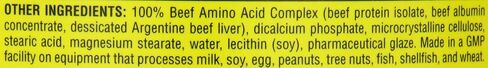 Universal Nutrition - 100% Beef Aminos -3g of Beef Protein Isolate for Recovery and Growth - 200 Tabs in Saudi Arabia