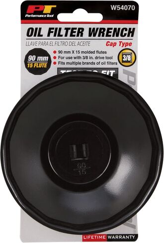 Performance Tool W54065 Oil Filter Cap Wrench 73mm 14 Flutes in Saudi Arabia