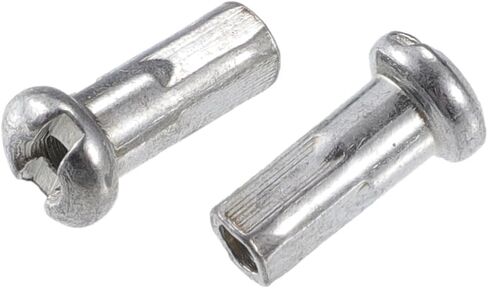 X AUTOHAUX 36 Pcs Bicycle Galvanized Spokes 13G Bike Spoke 268mm Length with Nipples for Most Bicycle in Saudi Arabia