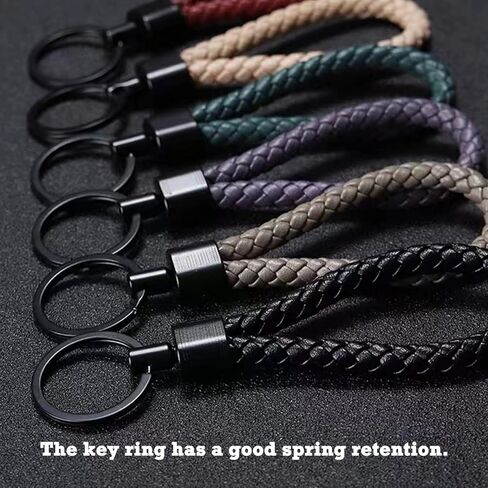 Round Black Flat Key Rings, Metal Split Key Chain Ring for Pet Tag, Car Keys, Organization, 30 Pieces (1 Inch, 1.18 Inch, 1.38 Inch) in Kuwait