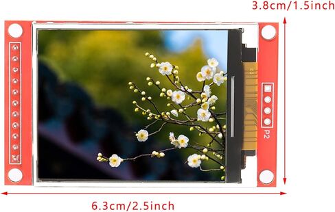 2.0 "بوصة TFT وحدة عرض إل سي دي 3 فولت/5.5 فولت شاشة ملونة 176x220 بكسل سائق IC ILI9225 الواجهة الطرفية التسلسلية in Kuwait