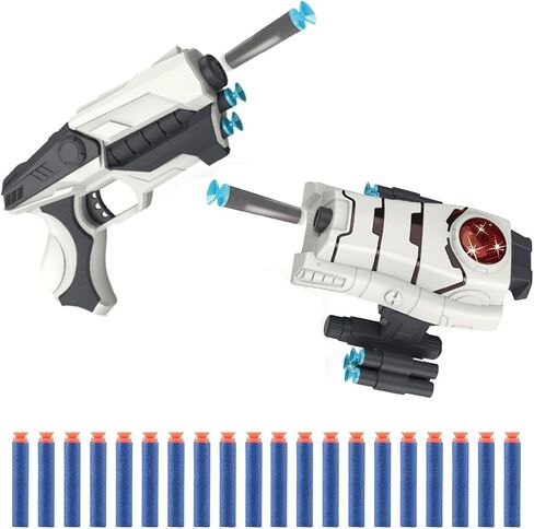 Star & Wars Stormtrooper Toys Foam Blaster for 5 6 7 8+ Year Old Boys Girls - Kids Role Play Toy Shooting Game for Kids Teens Adult with 40 Universal Elite Darts for Nerf Guns - Boys Idea Gift in Saudi Arabia