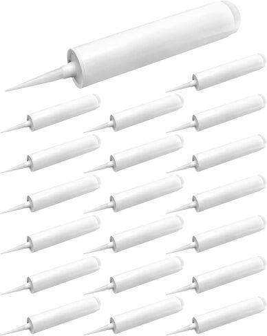 QWORK أنبوب السد الفارغ، 3 عبوات 10 أونصة. خرطوشة السد البلاستيكية الفارغة in Kuwait