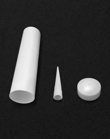 QWORK أنبوب السد الفارغ، 3 عبوات 10 أونصة. خرطوشة السد البلاستيكية الفارغة in Kuwait