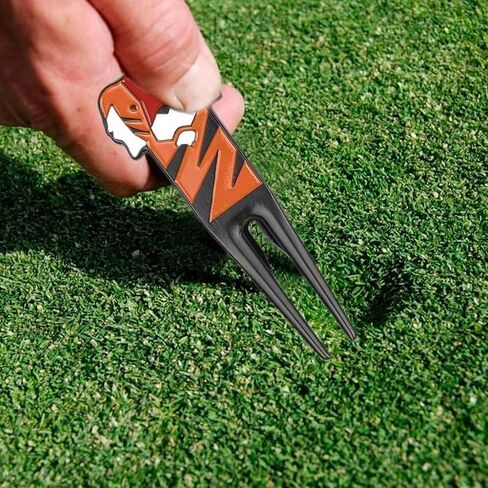 Lakis Drop Tiger Divot Tool and Ball Marker Gift Set | Green Repair Tool and Ball Marker Combo | Perfect Golf Gift in Saudi Arabia