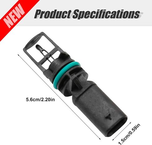 5149182AB 5149182AA Intake Air Temperature Sensor Replacement for ProMaster 1500 2500 3500, Avenger, Journey, Charger, Challenger, Durango in Saudi Arabia