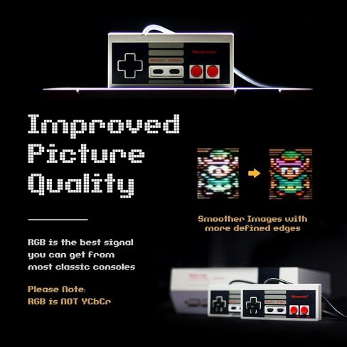موصل كابل محول TNP N64 RGB/RGBs، متوافق مع شاشات Gamecube وNintendo N64 وSNES وSFC إلى RGB/RGBS (الأحمر والأخضر والأزرق والمزامنة) مع موصلات BNC in Saudi Arabia