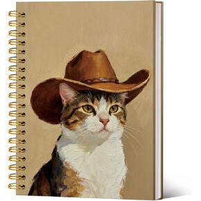 مجلة دفتر مضحكة هدايا المسترد الذهبي للنساء والرجال، والهدايا الغربية للنساء، وأجهزة الكمبيوتر المحمولة لطيف للنساء الفتيات زملاء العمل عشاق المسترد الذهبي، واللوازم المكتبية مدرسة رعاة البقر الغربية A5 in Kuwait