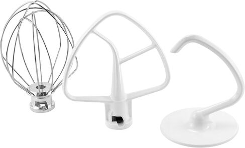 Stainless Steel K45DH Dough Hook Replacement for 4.5QT-5QT Tilt-Head Stand Mixer,Replace K45,KSM75,KSM90,KSM150,KSM175,KSM180 Serie Stand Mixer Accessories-Dishwasher Safe in Kuwait