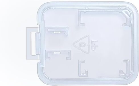 eTECH Collection 200 Pack of Clear Plastic SD/SDHC/SDXC/MicroSD/MicroSDHC/MicroSDXC Memory Card Case Holder for SanDisk/Kingston/Transcend/Samsung (Case Only, Memory Card Not Included) in Kuwait