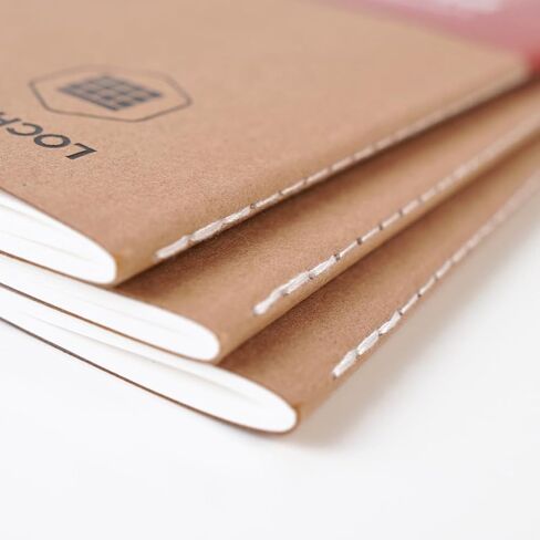 LOCHBY® B5 Notebook | Fountain Pen-Friendly 68gsm Tomoe River Paper | Versatile Notebook with Brown Cover for Travelers, Work, School, and Journaling (7.1" x 9.8") in Saudi Arabia
