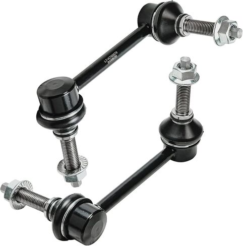 Detroit Axle - Front 10pc Suspension Kit for 2011-2015 Jeep Grand Cherokee Dodge Durango 2012 2013 2014, 2 Lower Ball Joints, 4 Inner & Outer Tie Rods, 2 Sway Bar Links, 2 Boots, Replacement in Saudi Arabia