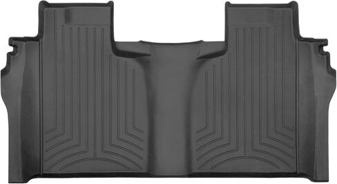 سجادات أرضية Weathertech FloorLiner HP Custom Fit لسيارة شيفروليه سيلفرادو 1500 LTD - الصف الثاني (4414362IM)، أسود in Saudi Arabia