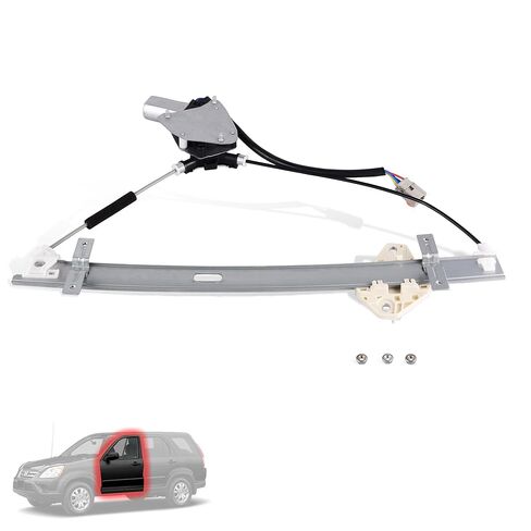 Front Left Driver Side Power Window Regulator with Motor Assembly Compatible for 2002-2006 Honda CR-V, Replacement 741-302, 72250S9AA02, 72250S9AA03 in Saudi Arabia
