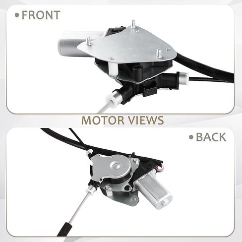 Front Left Driver Side Power Window Regulator with Motor Assembly Compatible for 2002-2006 Honda CR-V, Replacement 741-302, 72250S9AA02, 72250S9AA03 in Saudi Arabia