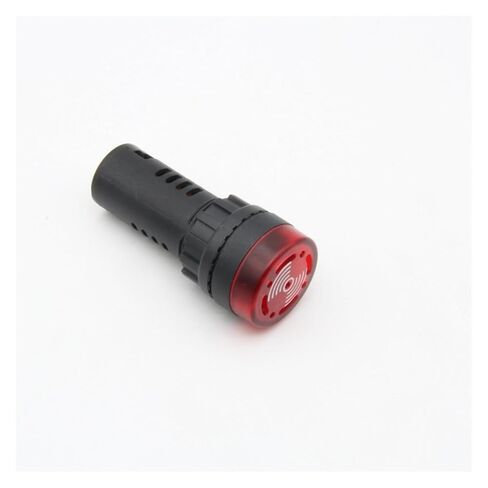 Buzzer AD16-22SM 12V 24V 220V Sound and Light Alarm Flash Alarm 22mm Signal Light(12vgreen-acanddcuniversal) in Kuwait