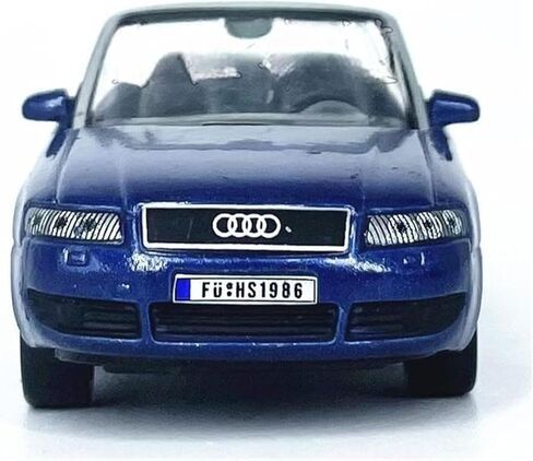 Miniature Display 1:64 Scale for Audi A4 Roadster Alloy Car Die Cast Kit Simulation Static Collection Ornaments Simulation Collection in Saudi Arabia