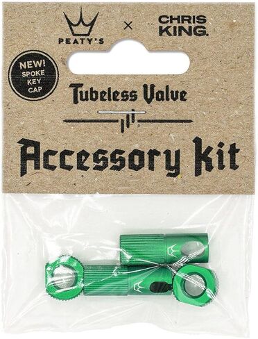 Peaty's Valve TubelessAccessory Kit Black - PTV2-ACCS-BLK-12 in Kuwait