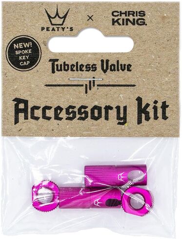 Peaty's Valve TubelessAccessory Kit Black - PTV2-ACCS-BLK-12 in Kuwait