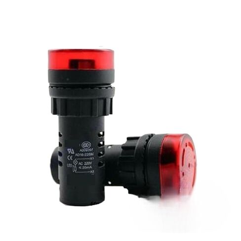 AD16-22SM/r22-B صفارة فلاش مستديرة حمراء 12 فولت in Saudi Arabia