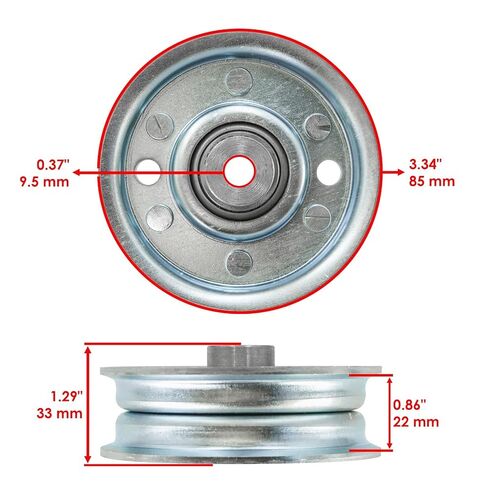 Powersports Replacement Parts for Engine Pulley for Scag SW-20KH SW32-12 SW-16BV SW-18BV SW36-13 SW36-13KH 48201 Mod-C33C-40029 in Saudi Arabia