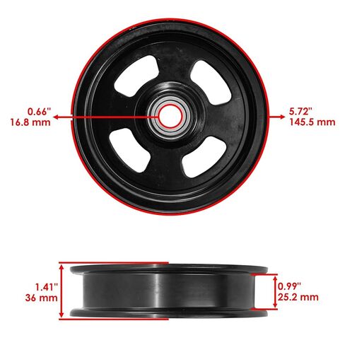 Powersports Replacement Parts for Deck Pulley for Exmark LZE651 VT651 VTS691 48" 132-5156 126-9187 116-4665 Mod-C33C-40002 in Saudi Arabia