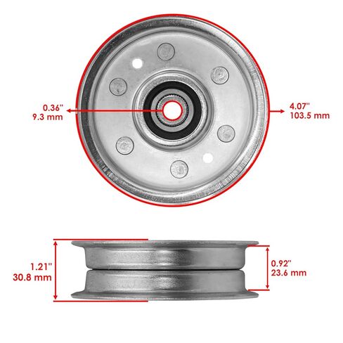 Powersports Replacement Parts for Deck Pulley for Cub Cadet Z-Force 42" 48" CC760 CC800 i1042 LTX 1040 LTX 1042 Mod-C33C-30434 in Saudi Arabia