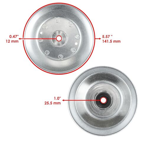 قطع غيار Powersports لمحرك 532140186 بكرة مزدوجة لـ Husqvarna LT125 LT2213 LTH145 P11577 Mod-C33C-37754 in Saudi Arabia