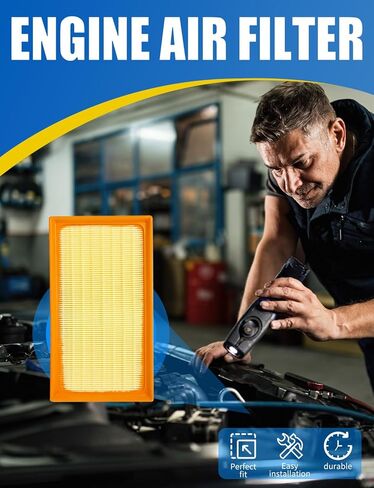 Engine and Cabin Air Filter Compatible with Toyota RAV4 Hybrid 2025 2024 2023 2022 2021 2020 2019,RAV4 prime (2021-2024) With Activated Carbon,Replaces 17801-F0020 & 87139-58010 in Saudi Arabia