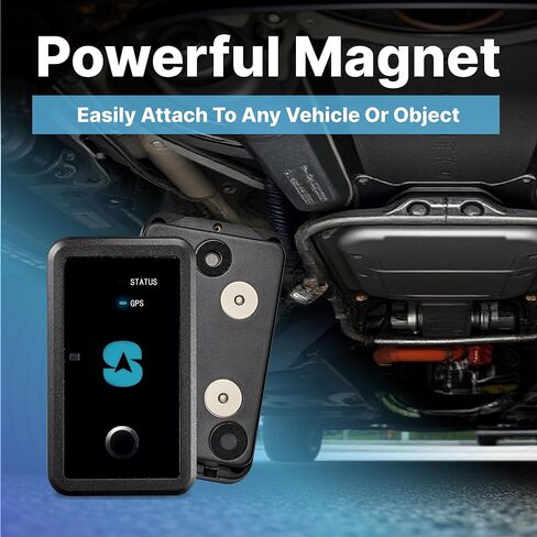 Spytec GPS 18 Month, Long-Term Weatherproof GPS Tracker for Cars, Vehicles, Loved Ones, Equipment, Trailers, Boats, RV Storage - Unlimited US & Worldwide Real-Time Tracking App - Subscription Required in Kuwait